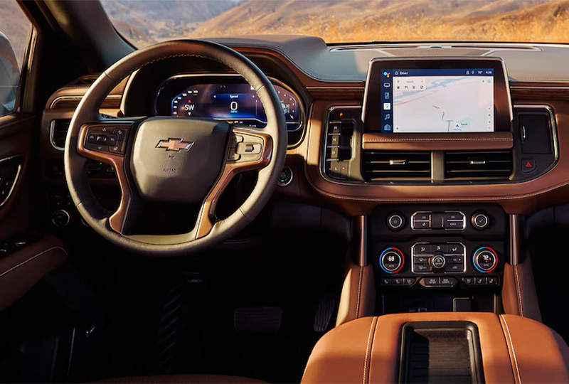 2022 Chevy Tahoe interior