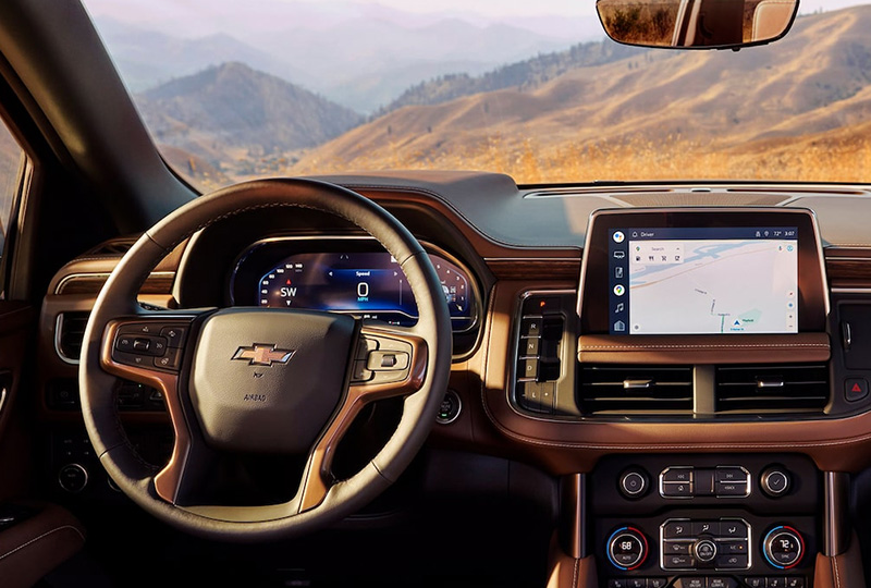 2023 Chevy Suburban interior
