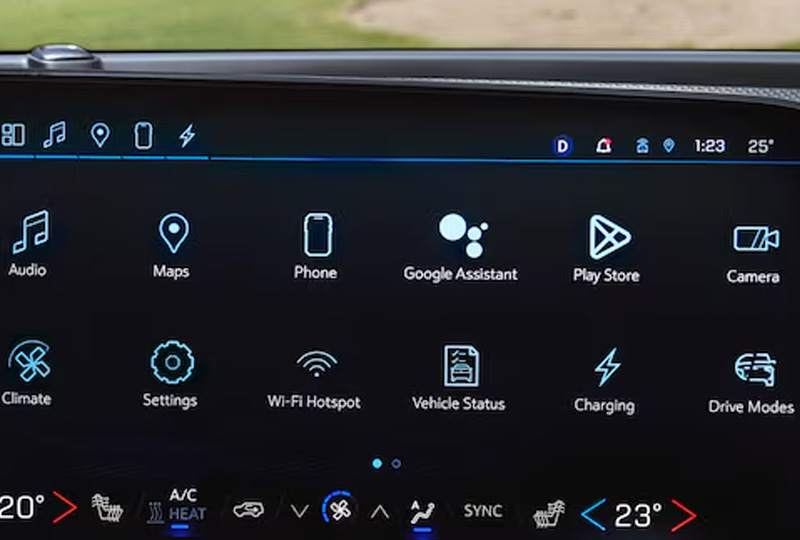 2025 Chevrolet Blazer EV        Technology