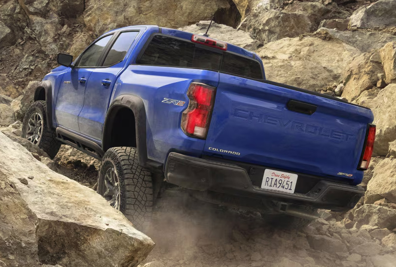 2025 Chevrolet Colorado       design