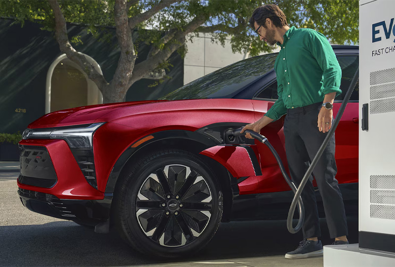 2027 Chevrolet Blazer-EV charging