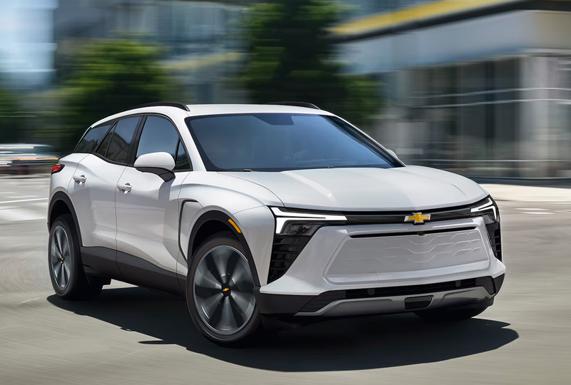 2027 Chevrolet Blazer-EV range