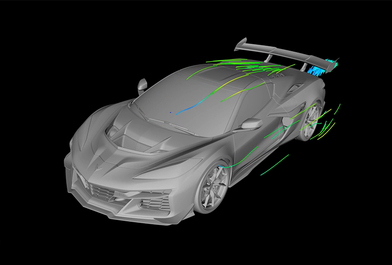 2027 Chevrolet Corvette-ZR1 AERODYNAMICS