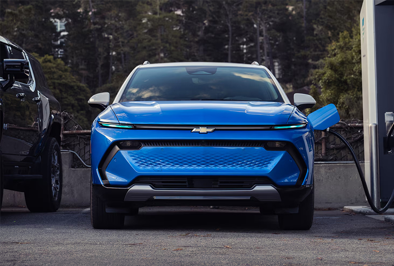 2027 Chevrolet Equinox EV CHARGING