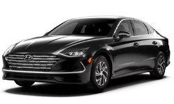 2022 Hyundai Sonata-Hybrid Blue trims