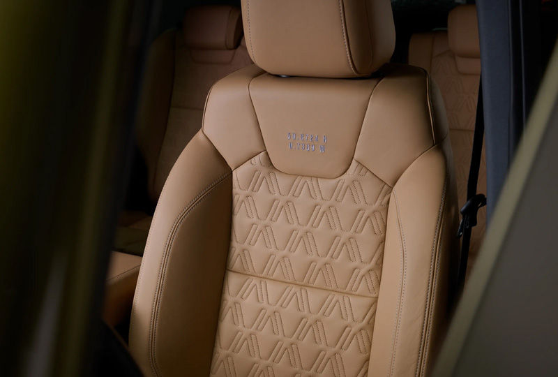 2026 Grenadier Arcane Works Extended Seat embroidery