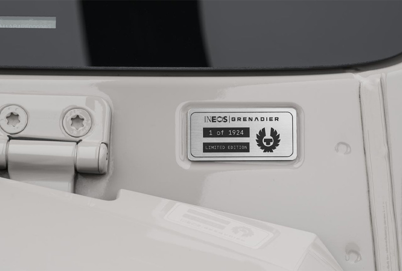 2026 Ineos Grenadier 1924 Badging