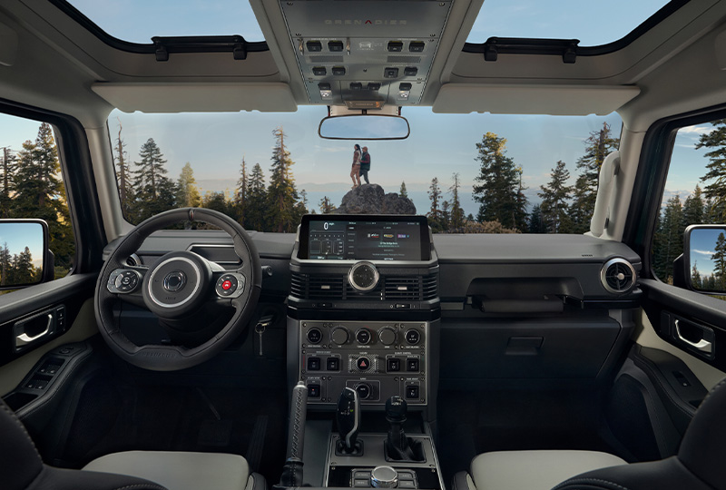 2026 Ineos Grenadier Station Wagon Interior