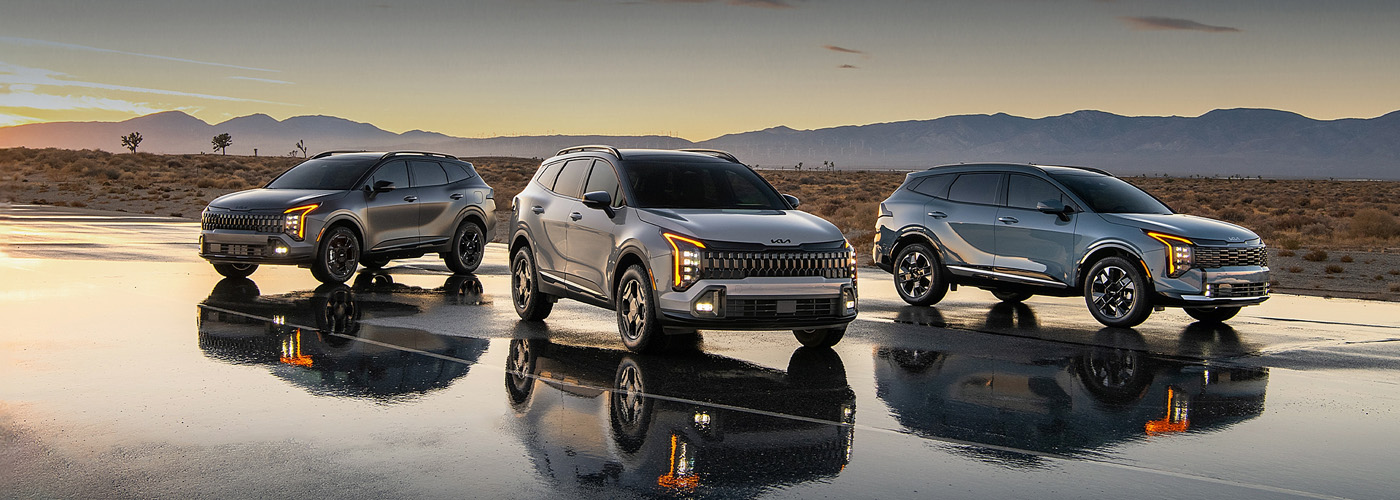 2026 Sportage Family Coming Soon header