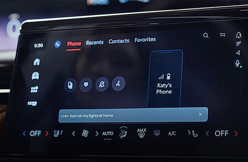 2027 Lincoln Nautilus TECHNOLOGY