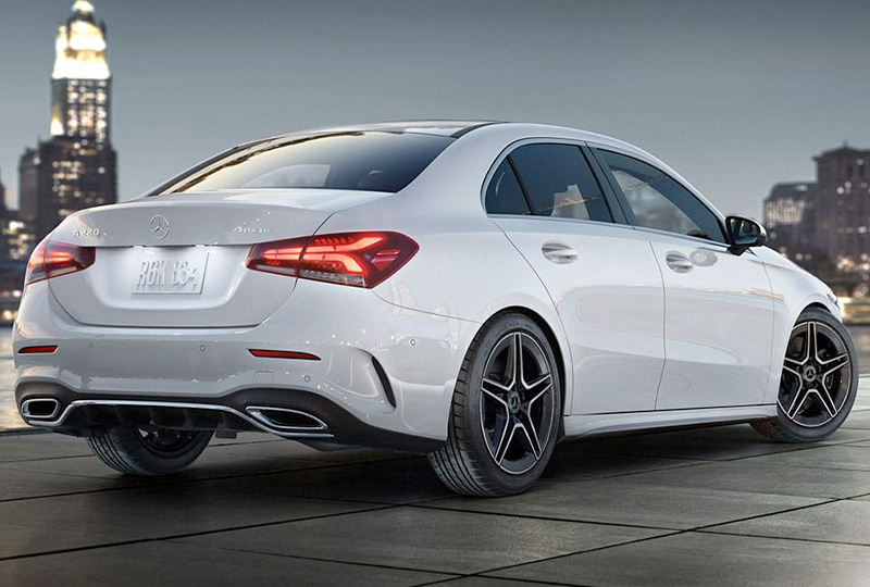 2021 Mercedes Benz A-class sedan design