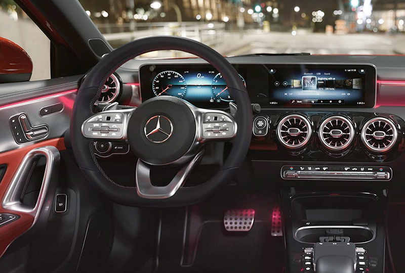 2021 Mercedes Benz A-class sedan technology
