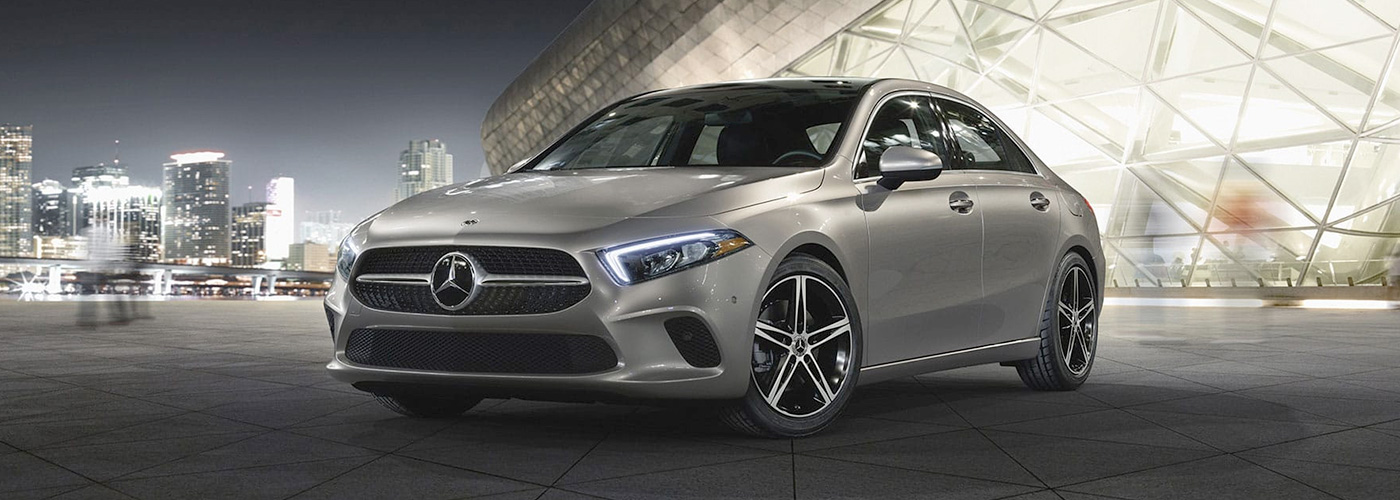 2021 Mercedes Benz A-class sedan header