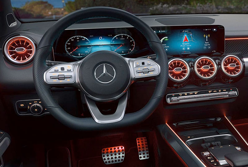 2021 Mercedes Benz GLB technology