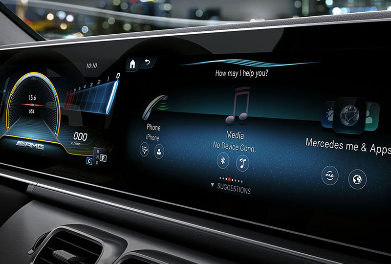 2021 Mercedes Benz GLE Coupe technology
