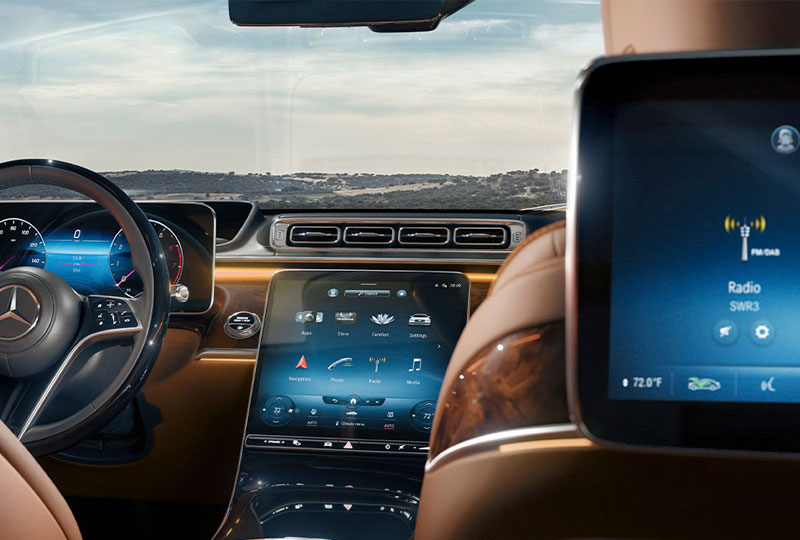 2021 Mercedes Benz S-Class-Sedan technology