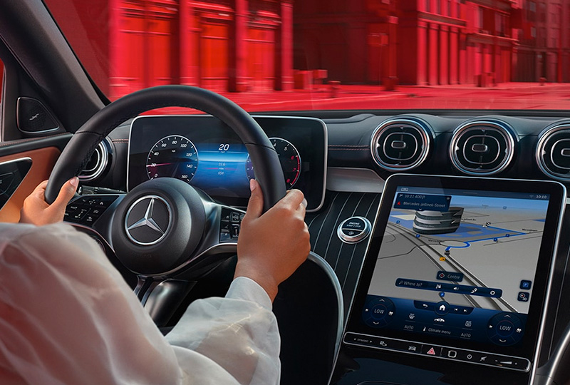 2023 Mercedes Benz C-Class Sedan technology