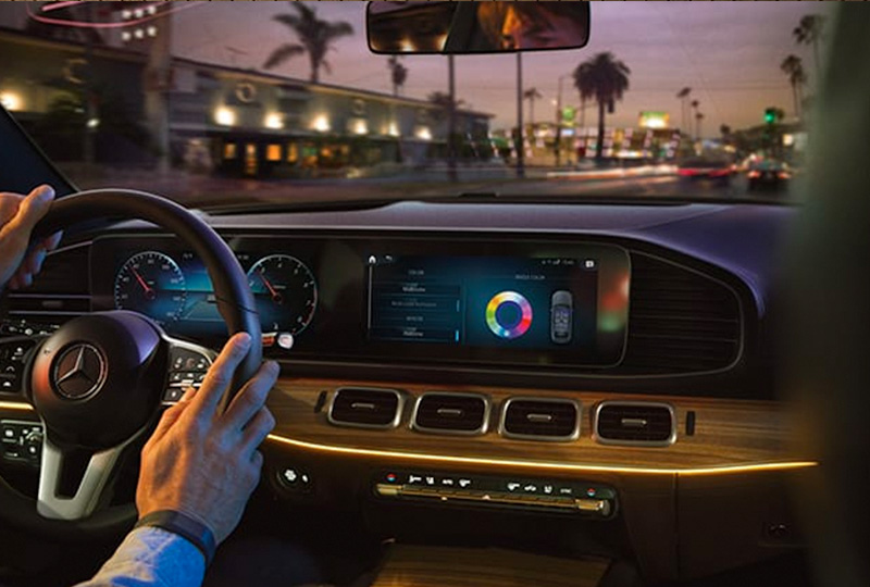2023 Mercedes Benz GLE SUV technology