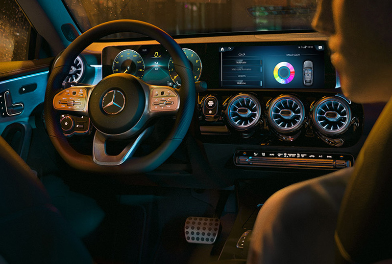 2023 Mercedes Benz CLA Coupe technology