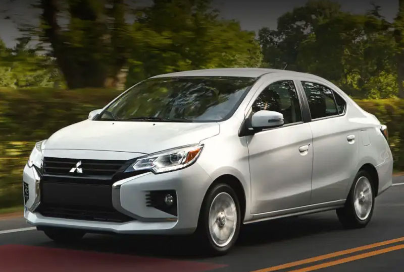 2022 Mitsubishi Mirage  coming soon header