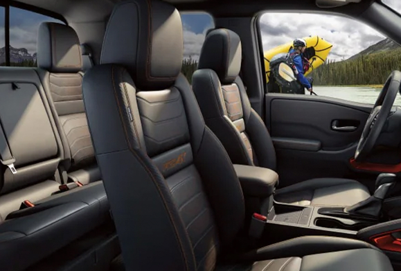 2025 NISSAN Frontier interior