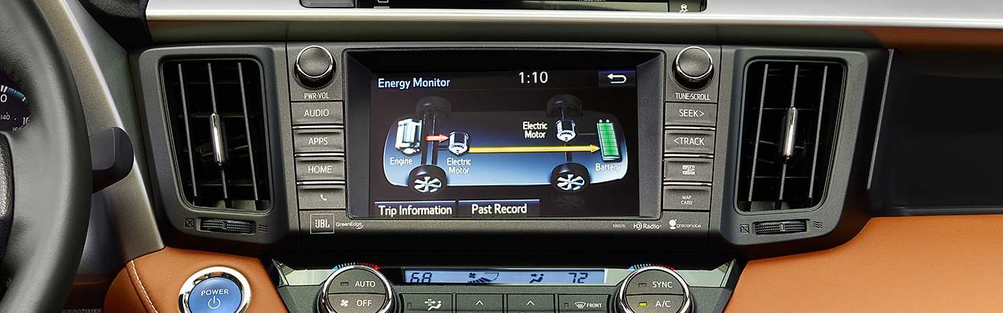 2017 Toyota RAV4 Bird's Eye View Camera