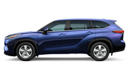 2021 Toyota Highlander trims