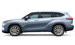 2021 Toyota Highlander trims