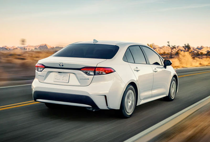 2021 Toyota Corolla hybrid Performance
