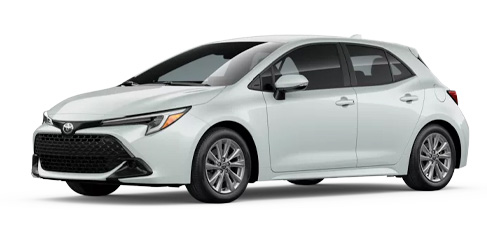 2025 Toyota Corolla Hatchback    trims