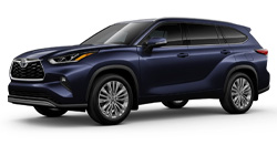 2025 Toyota Highlander   trims