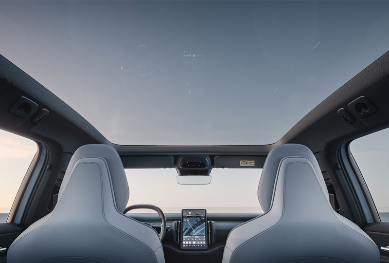 2026 Volvo EX30 Interior - Panoramic roof