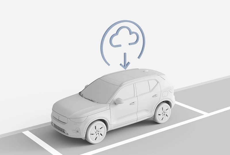 2026 Volvo EX40 Tech Easy software updates