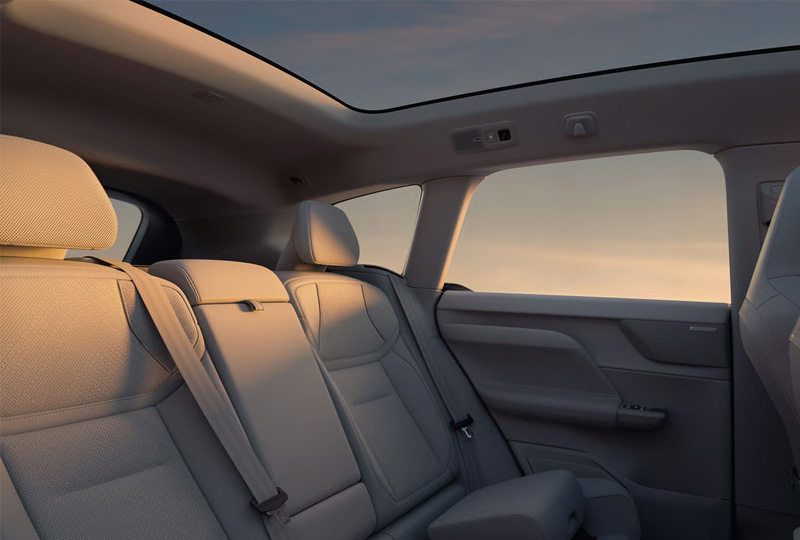 2026 Volvo EX60 interior
