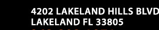 4202 Lakeland Hills Blvd. Lakeland, FL 33805