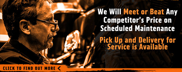Meet or Beat Any Competitor's Price on Scheduled Maintenance