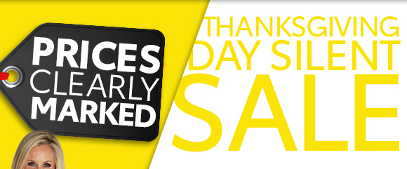 Thanksgiving Day Silent Sale