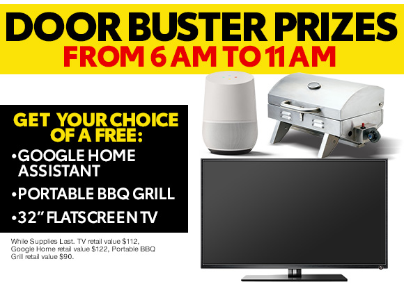 Doorbuster Prizes