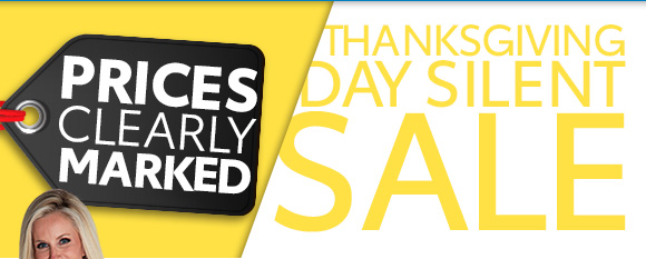 Thanksgiving Day Silent Sale