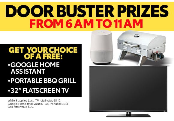 Doorbuster Prizes